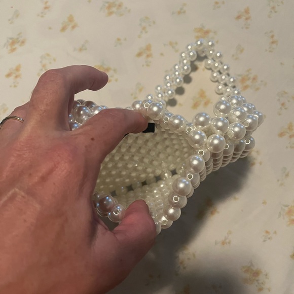 Forever 21 Pearl Beaded Clutch - Picture 4 of 4